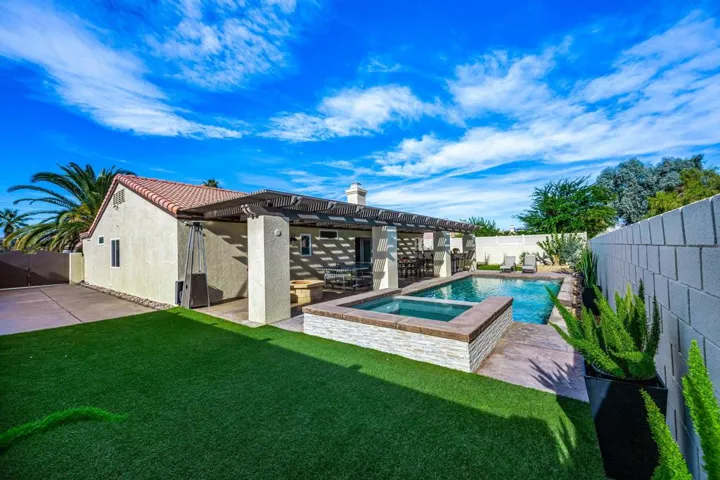 Rear Yard & South Gate.