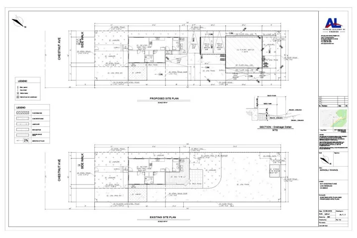 Proposed addition of 2 more units in the backyard