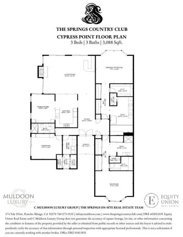 Cypress Point Floorplan