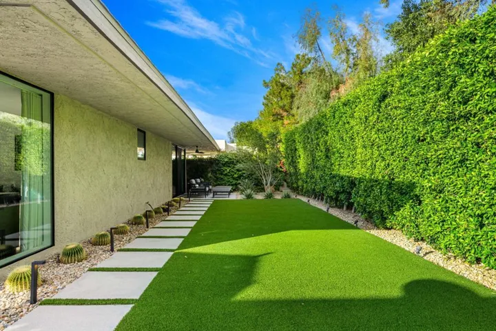 Side Yard off Primary Suite