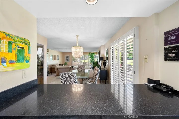 Open concept kitchen to dining room and living room