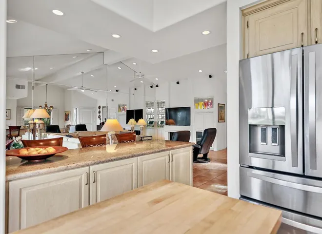 View Kitchen to Living Rm