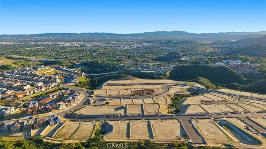 Drone views facing south from a portion of the property