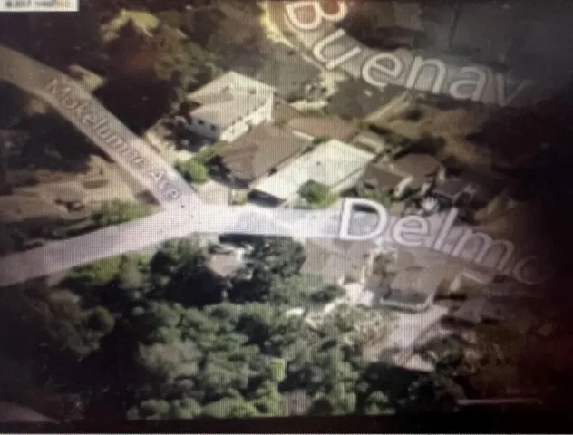 Aerial overview of property's location