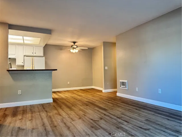 Fresh paint and new baseboards