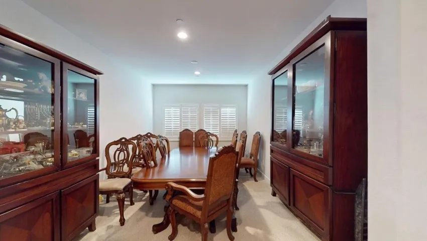 AI cluter removed diningroom