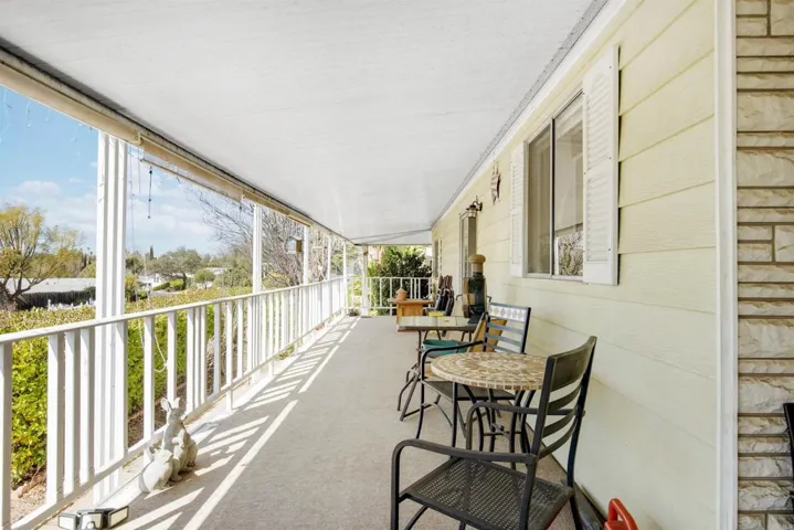 Relax on your covered view deck/porch