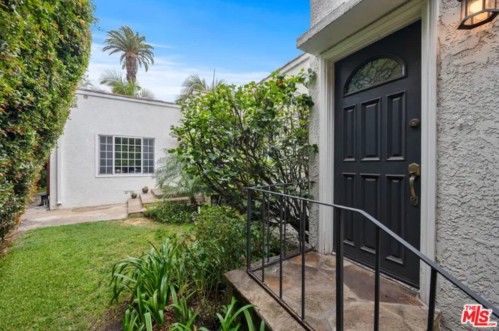 Each unit has a separate entra