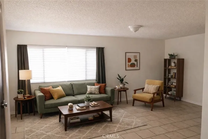 Virtually Staged Living Room