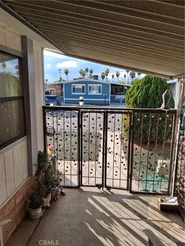 View to the street from front porch