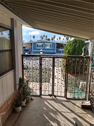 View to the street from front porch