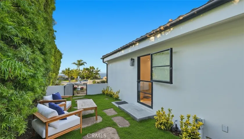 private primary suite patio