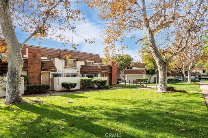 Lush landscaping just outside your door creates a park-like atmosphere