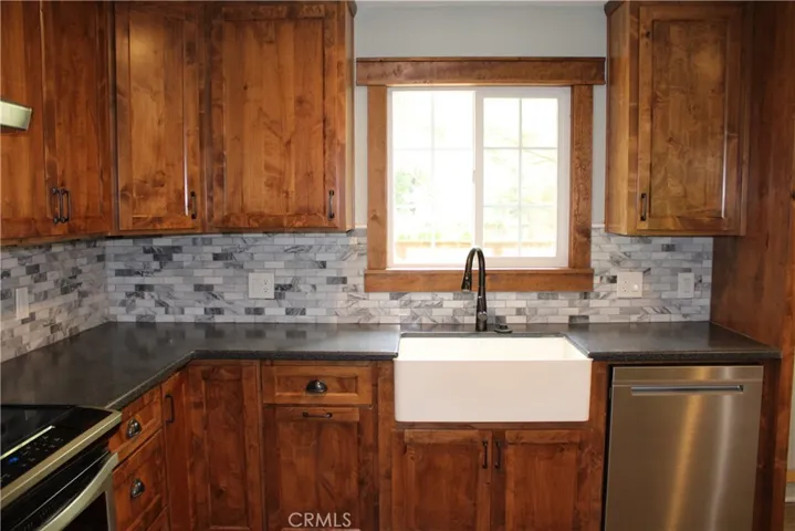 Remodeled kitchen