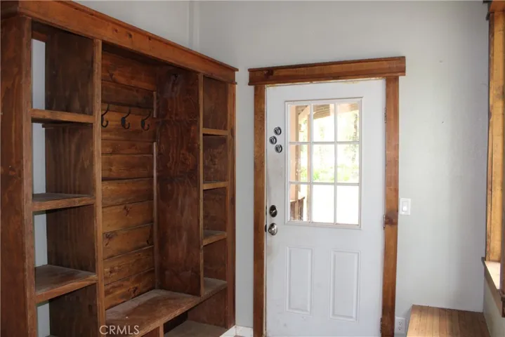 Mud room and storage