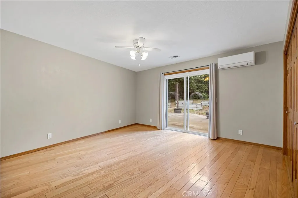 Bedroom #2 with slider to back yard
