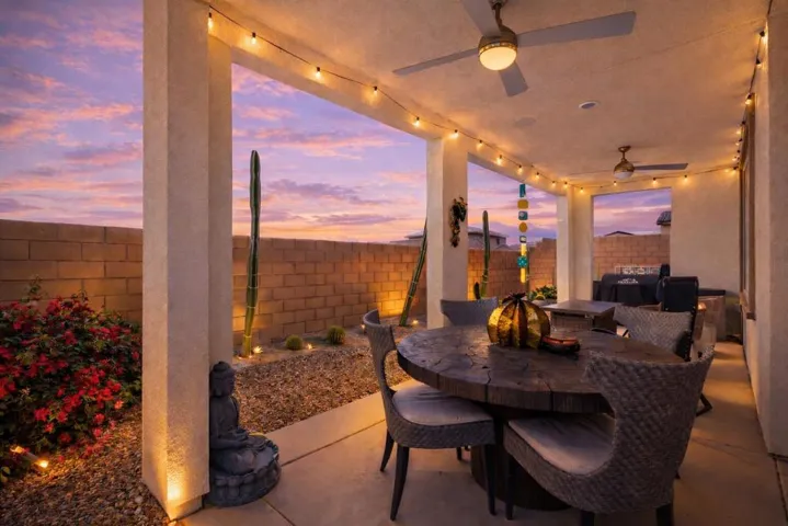 Twilight Backyard 2