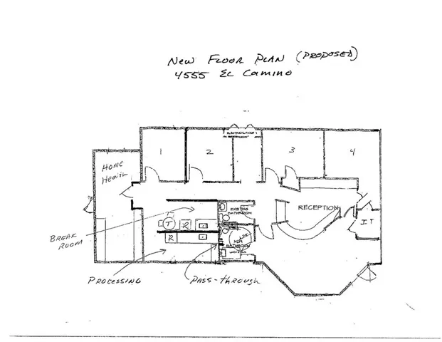Proposed Floor Plan update.