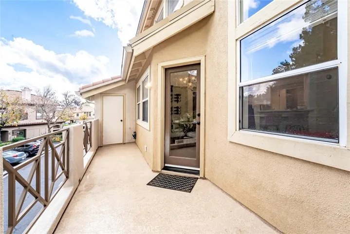 Patio with storage