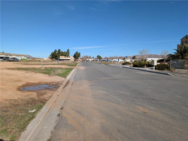 Street scene (North) 1 Curb Cut
