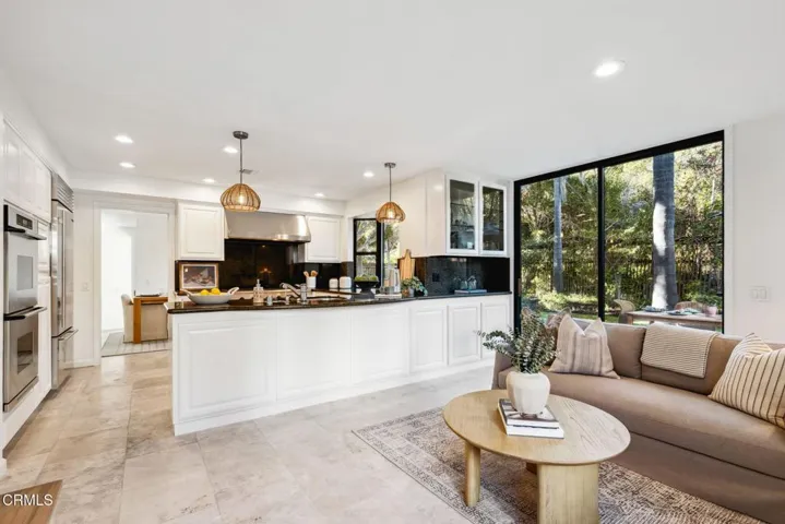 Kitchen and Formal Sitting Area