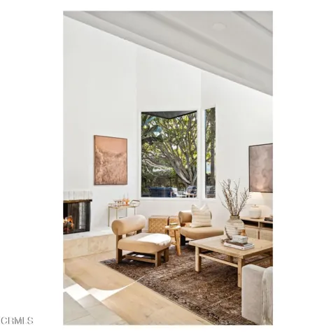 Living Room with Fireplace