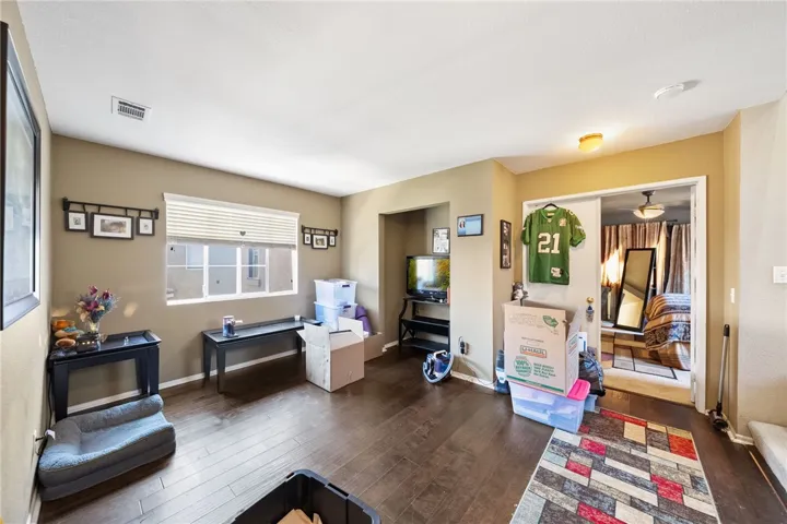 office den area outside master