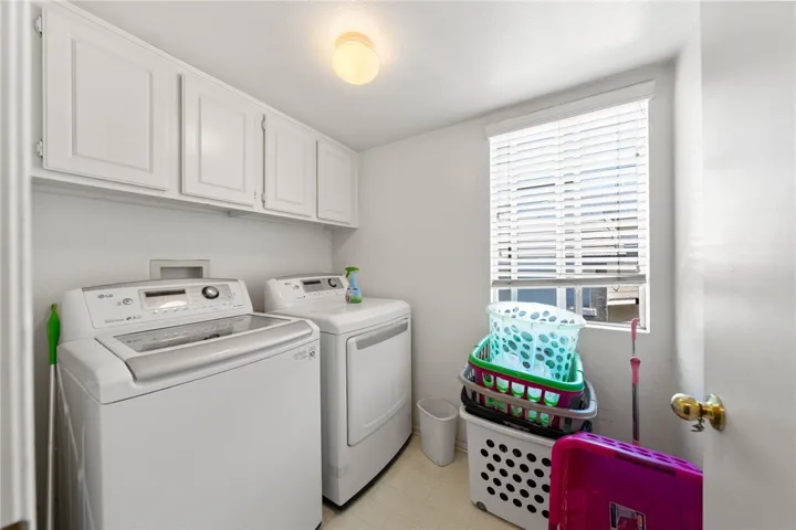 laundry room upstairs