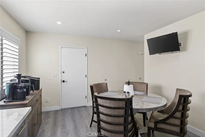 In Kitchen dining area