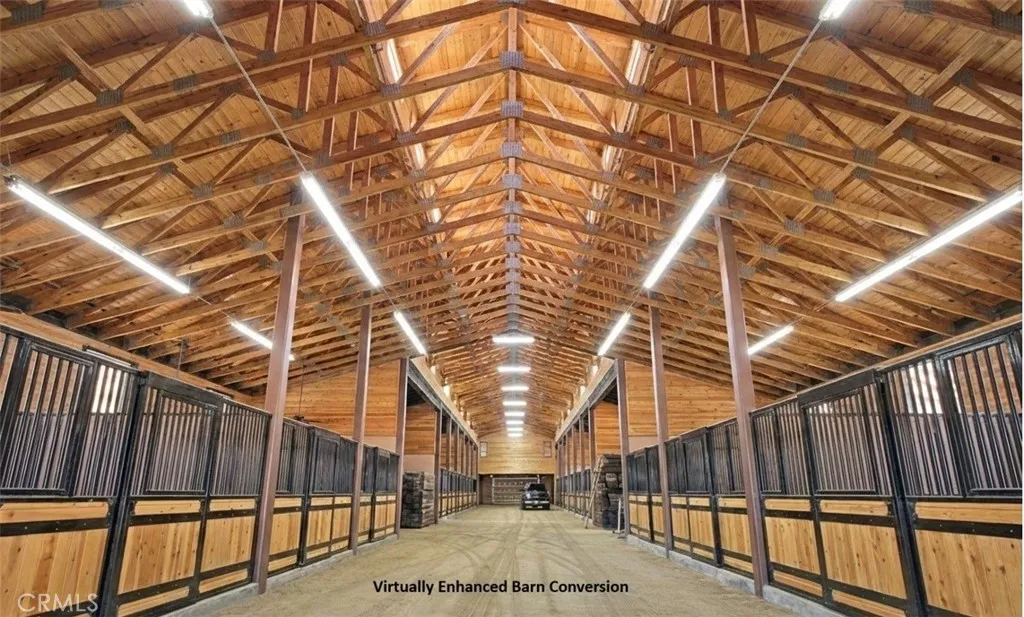Workshop could be converted to large horse barn - Virtually Enhanced