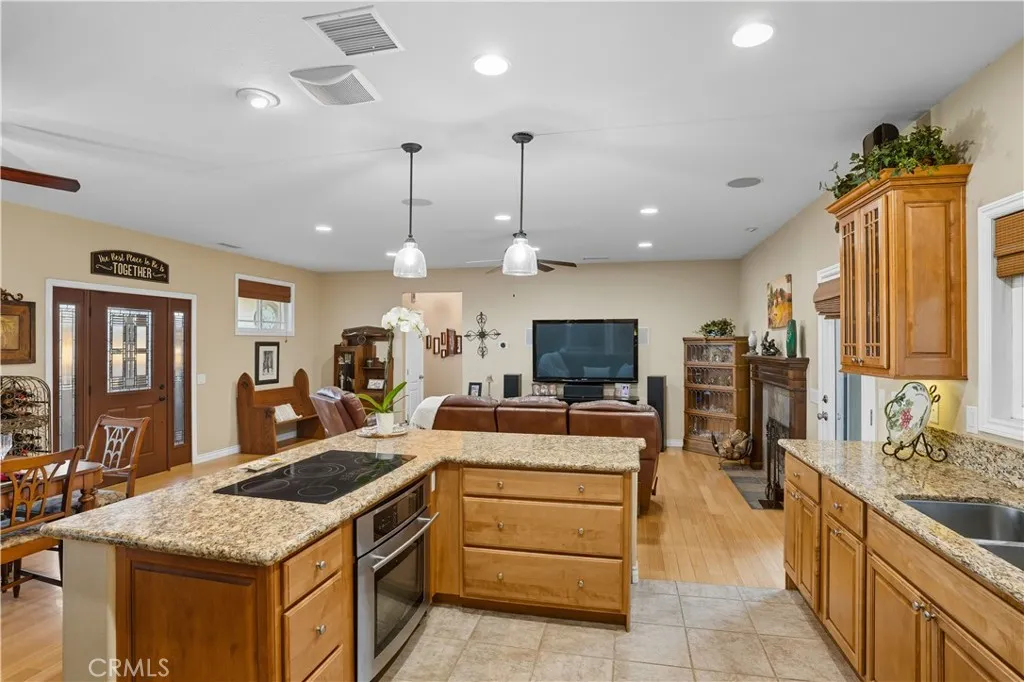 2nd Home - Open concept kitchen opens to family room