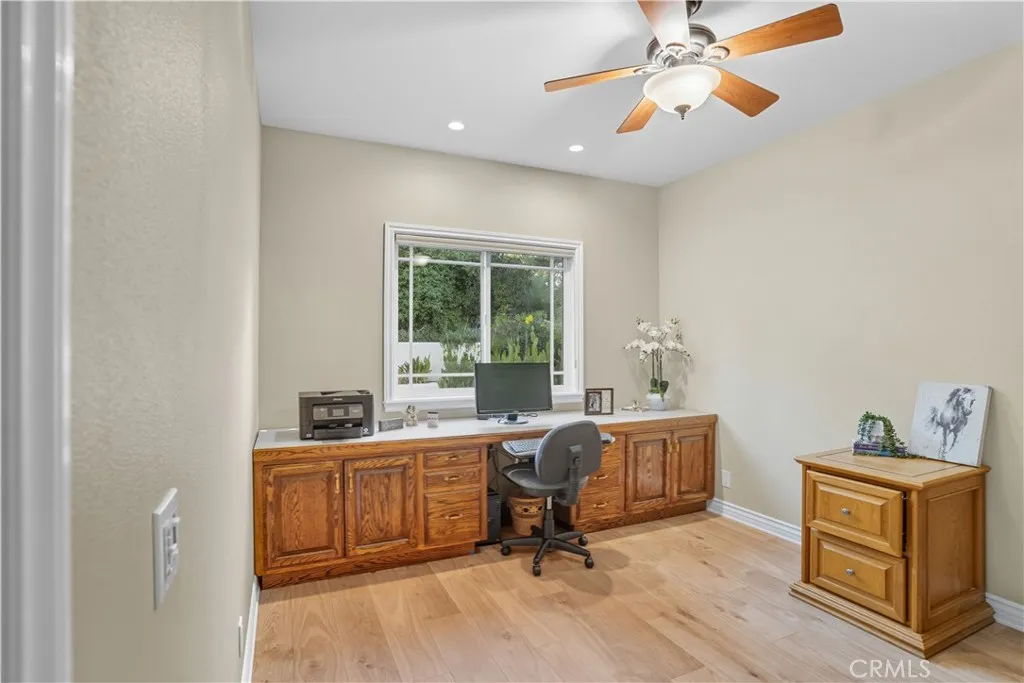 2nd Home - Office with built-in cabinetry