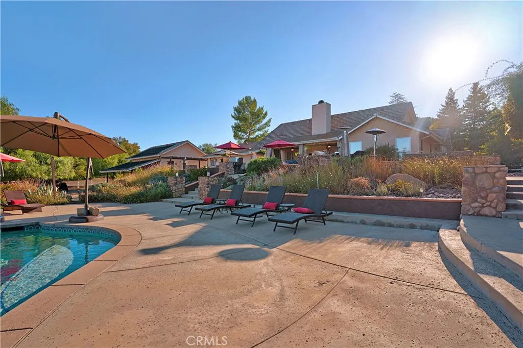 Large Decking Area around Pool - Great for entertaining