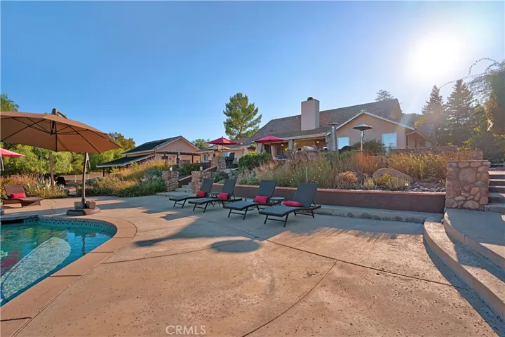 Large Decking Area around Pool - Great for entertaining