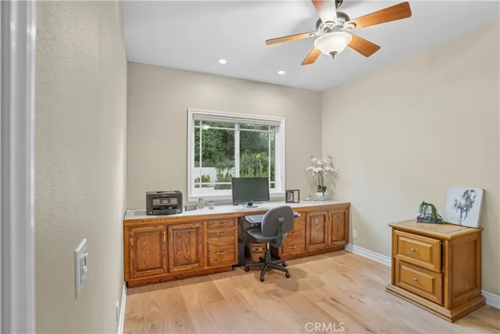 2nd Home - Office with built-in cabinetry