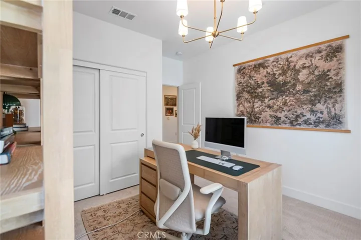 Secondary Bedroom / Set up as office