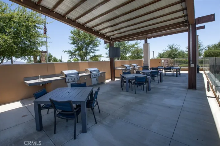 Community BBQ area