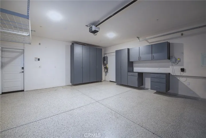 Garage with apoxy floors