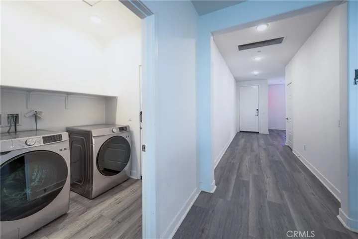 Laundry area