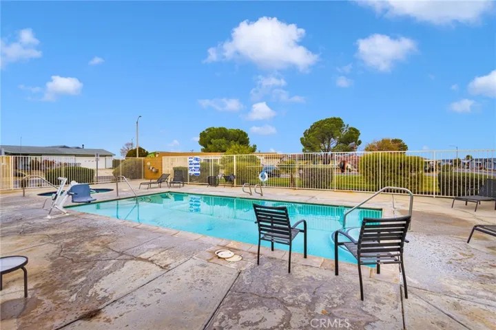 community pool and spa