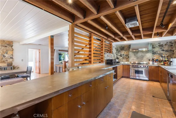 Chef's industrial kitchen