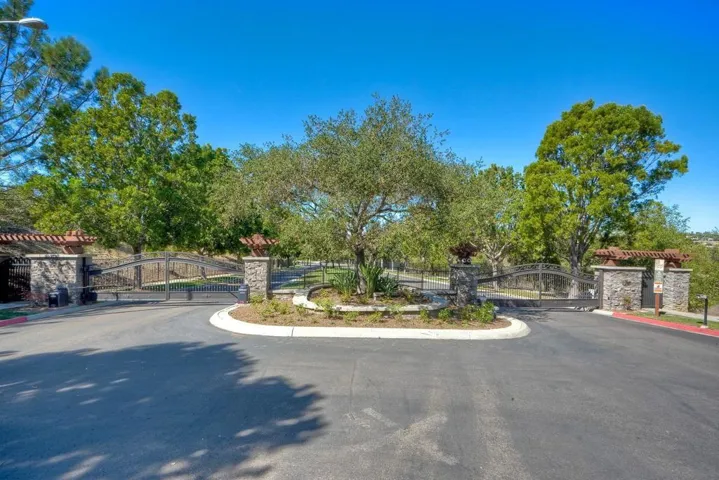 Gated entrance to Ivy Gate