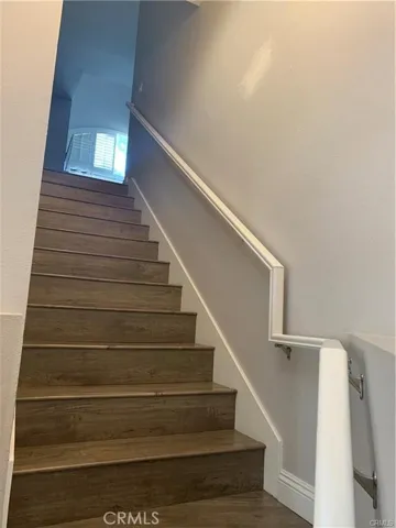 Stairs leading to Main living space
