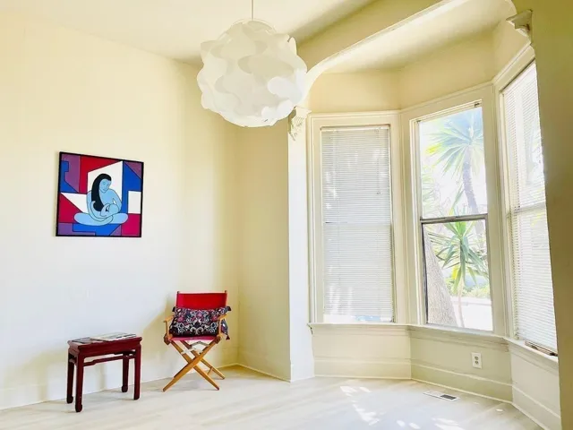 Living Room in Lower Unit Staged