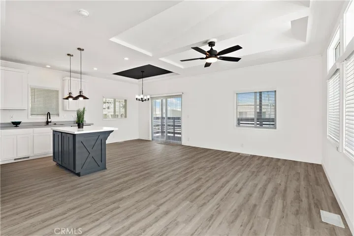 Open concept kitchen