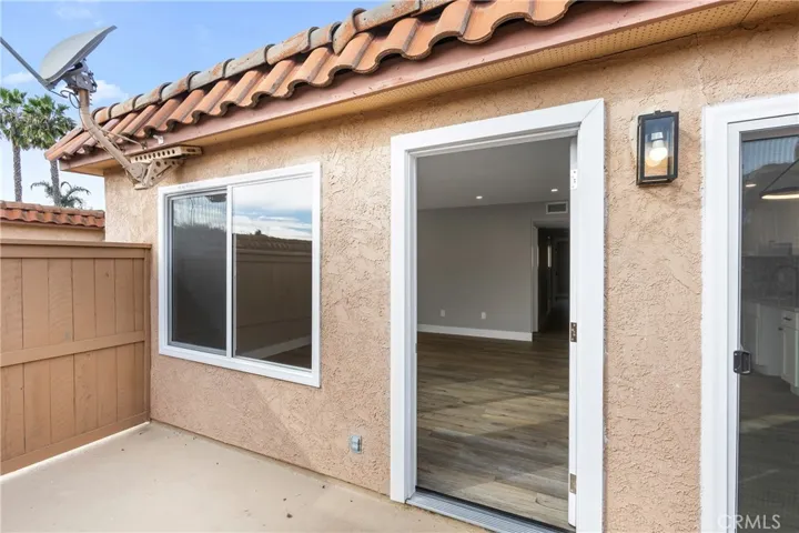 Private outdoor space offering seamless indoor–outdoor flow.