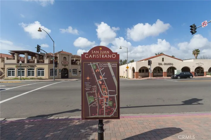Downtown San Juan Capistrano — a walkable blend of historic charm, shops, dining, and community life.