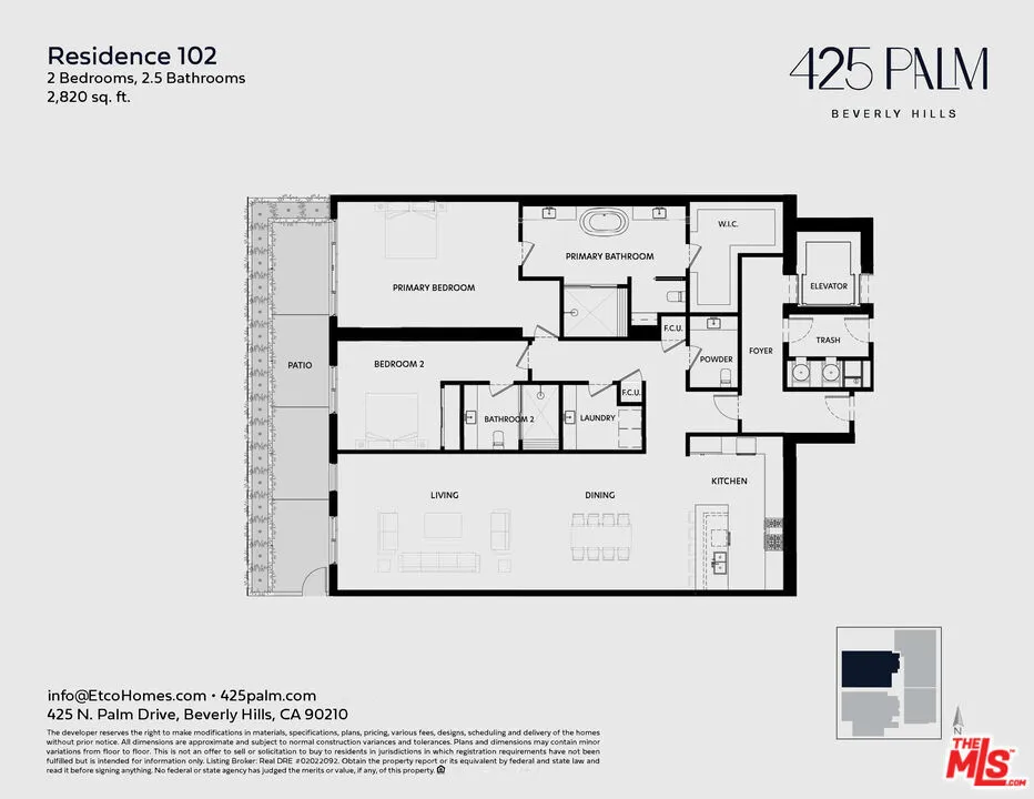 425 N Palm Drive 102, Beverly Hills, California 90210 home-pic-7