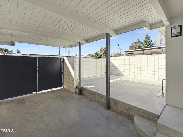 1 - Carport, Gated, Private Patio