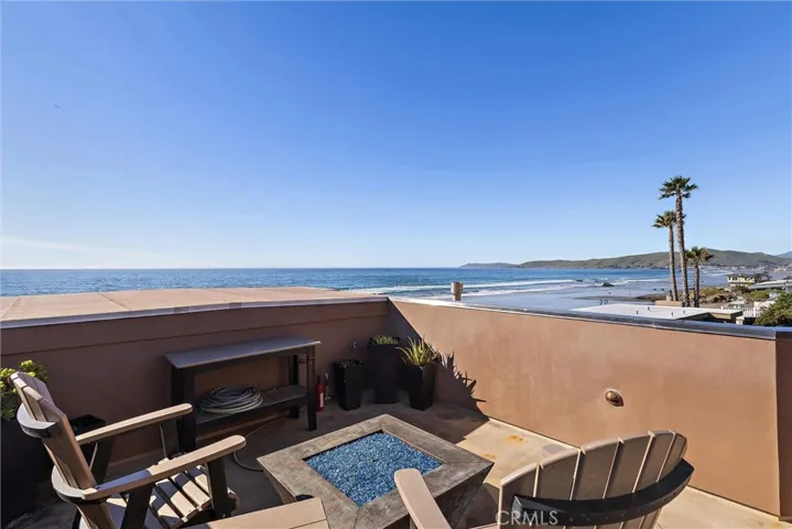 Views from deck at upper primary suite